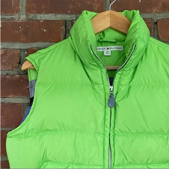 Tommy Hilfiger Green Puffer Vest - Picture 2 of 16